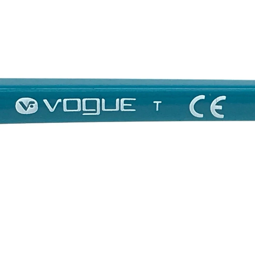 Vogue Eyeglasses Frames VO5037 2393 Brown Blue Round Full Rim 51-17-140